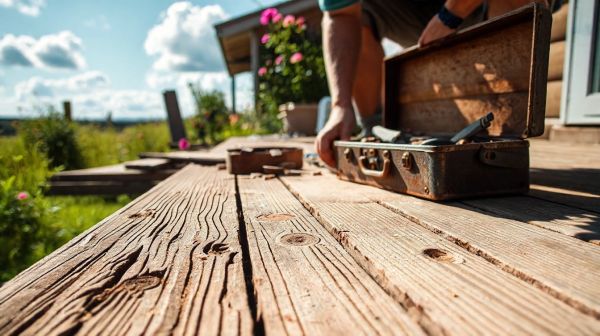 5 idées créatives pour la rénovation de votre terrasse en bois à Ancenis