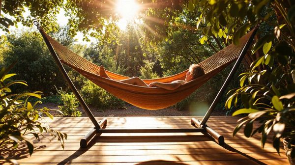 Découvrez les avantages d'un hamac sur pied pour votre détente