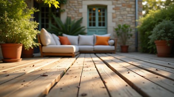 Pose de terrasse bois à Ancenis : une touche inattendue pour votre extérieur