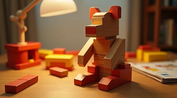 Ours en brique : créez votre ours design avec des blocs de construction